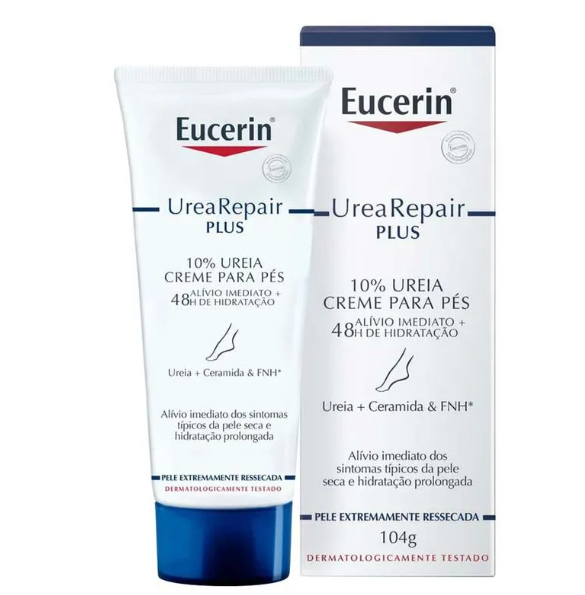 Creme Para Pés Eucerin Urea Repair Plus 100ml