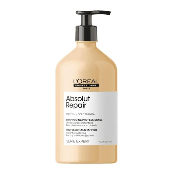 Shampoo L'oreal Professionnel Absolut Repair Gold Quinoa + Protein 750ml