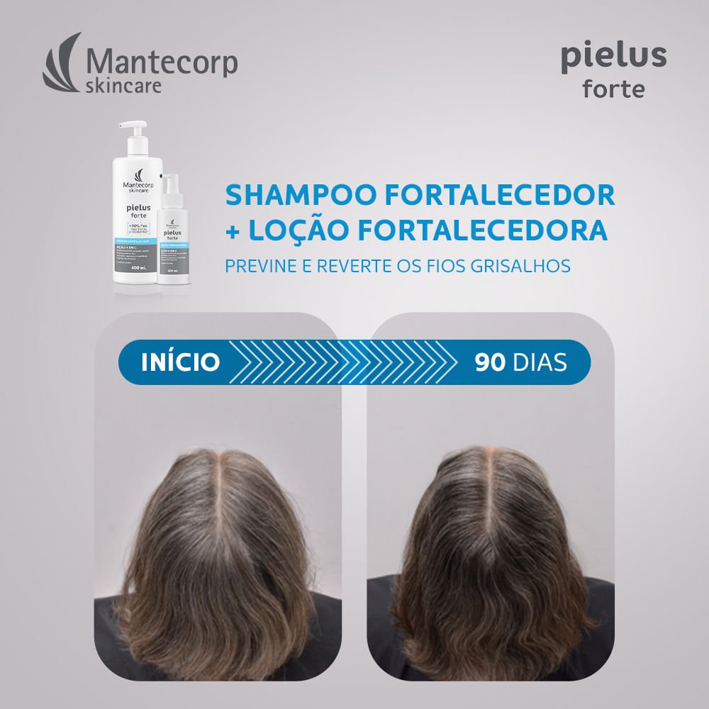 Shampoo Fortalecedor Pielus Forte 400ml - Imagem 4