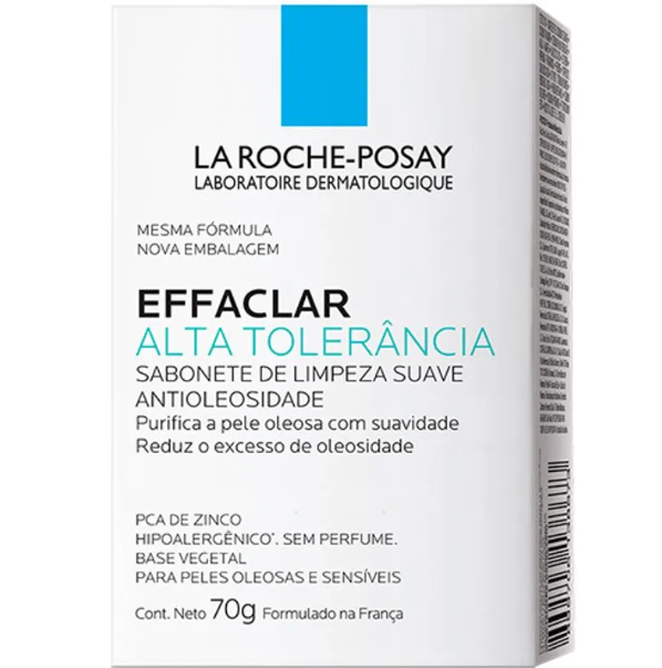 Sabonete Facial La Roche-Posay Effaclar Alta Tolerância 70g