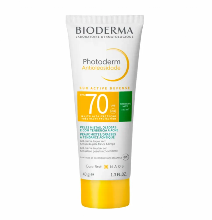 Bioderma Photoderm Antioleosidade Protetor Solar Facial FPS 70 40g