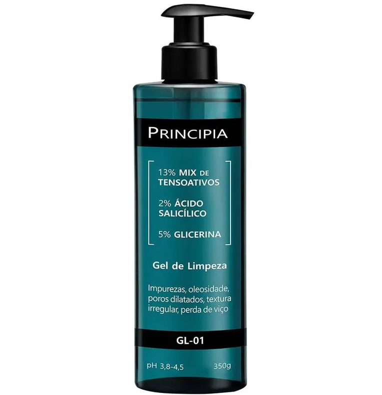 Gel de Limpeza Facial Principia - GL-01 com 350ml