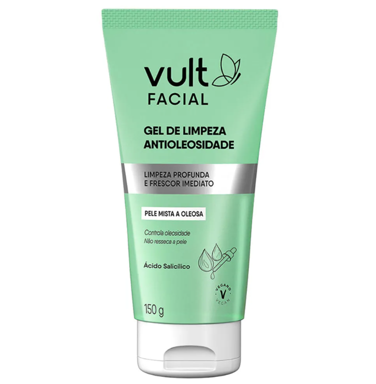 Vult Gel para Limpeza Pele Mista a Oleosa 150g