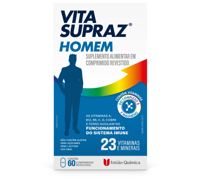 Vita Supraz Homem com 60 Comprimidos