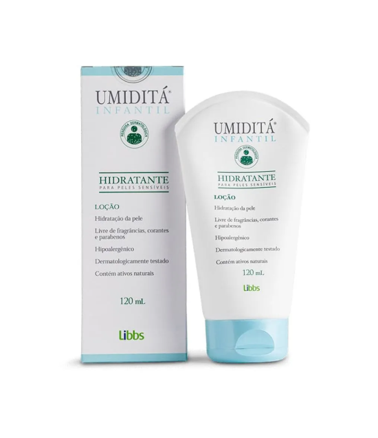Loção Hidratante Umiditá Infantil com 120ml