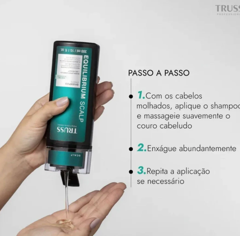 Shampoo Truss Equilibrium Scalp 300ml - Imagem 3