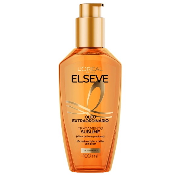 Óleo Capilar L’Oréal Paris Elseve Óleo Extraordinário 100ml