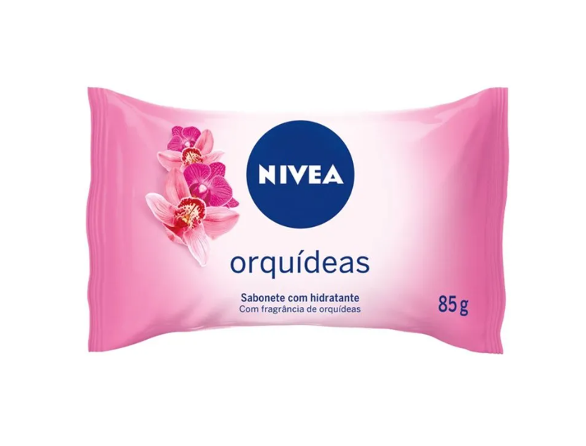 Sabonete Em Barra Nivea Orquídeas 85g