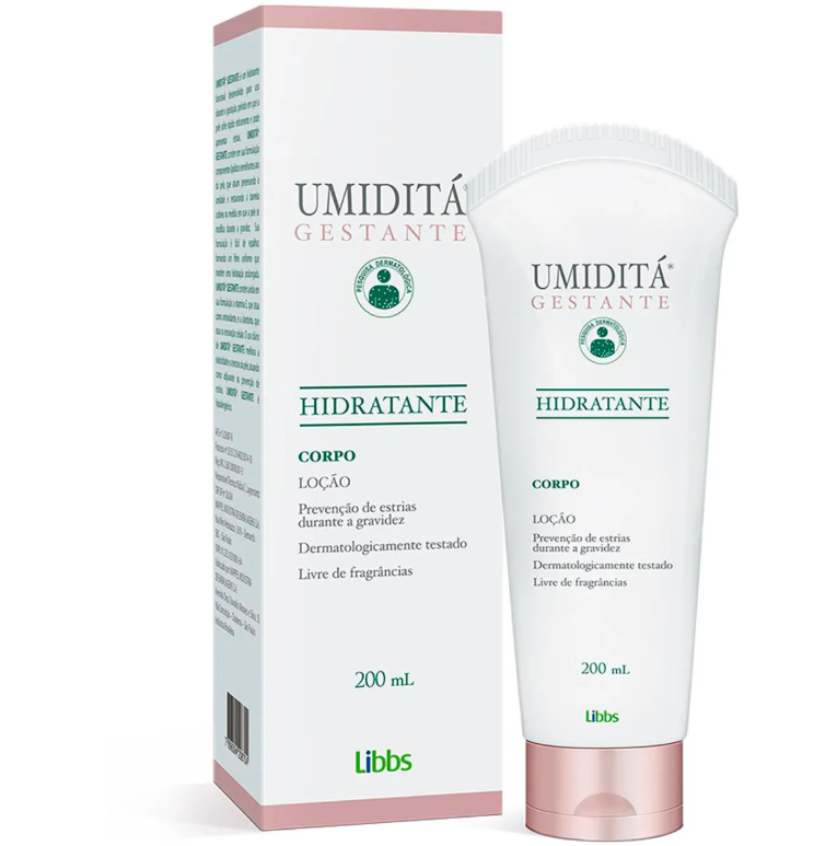 Loção Hidratante Umiditá Gestante com 200ml